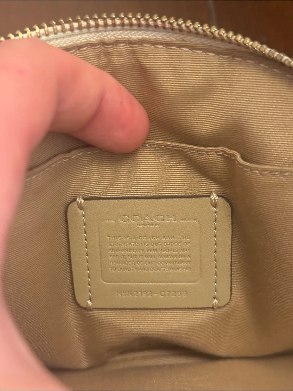 Coach Quilted Serena Crossbody USED